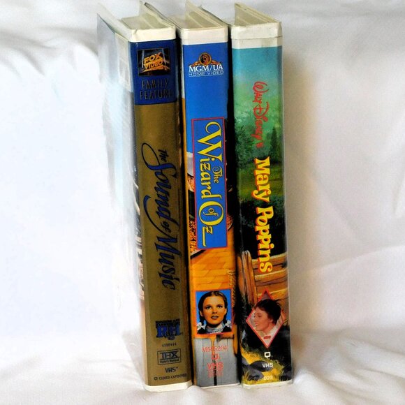 Sound of Music VHS, The Wizard of OZ VHS, Mary Poppins VHS - Picture 2 of 6
